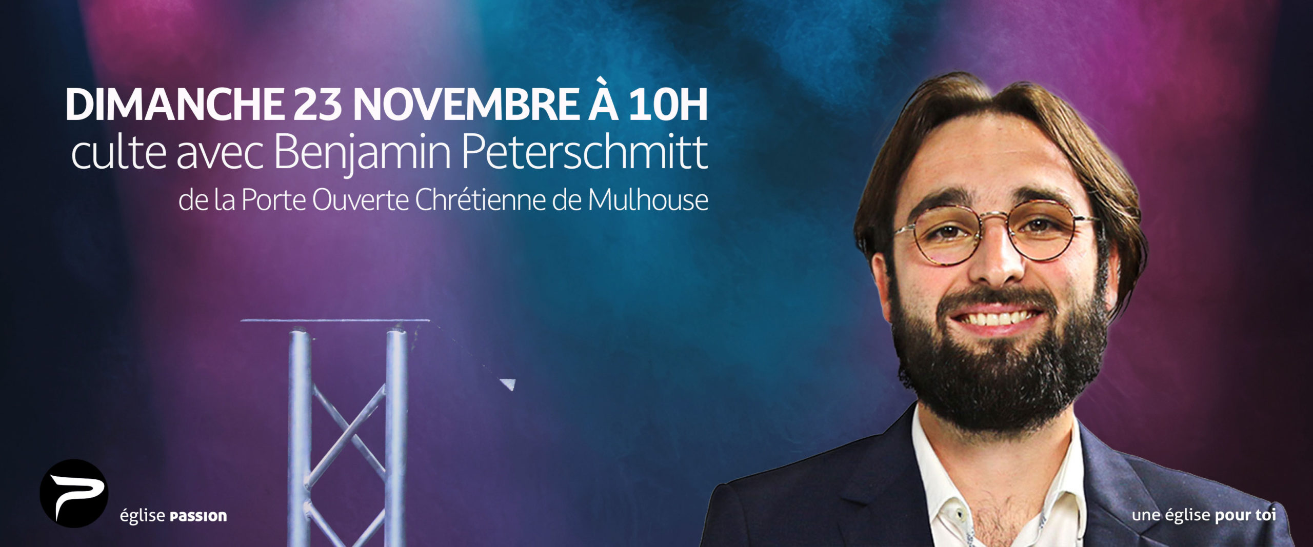 Benjamin Peterschmitt à l'église Passion Neuchâtel le 23.11.2025 Benjamin Peterschmitt à l'église Passion Neuchâtel le 23.11.2025