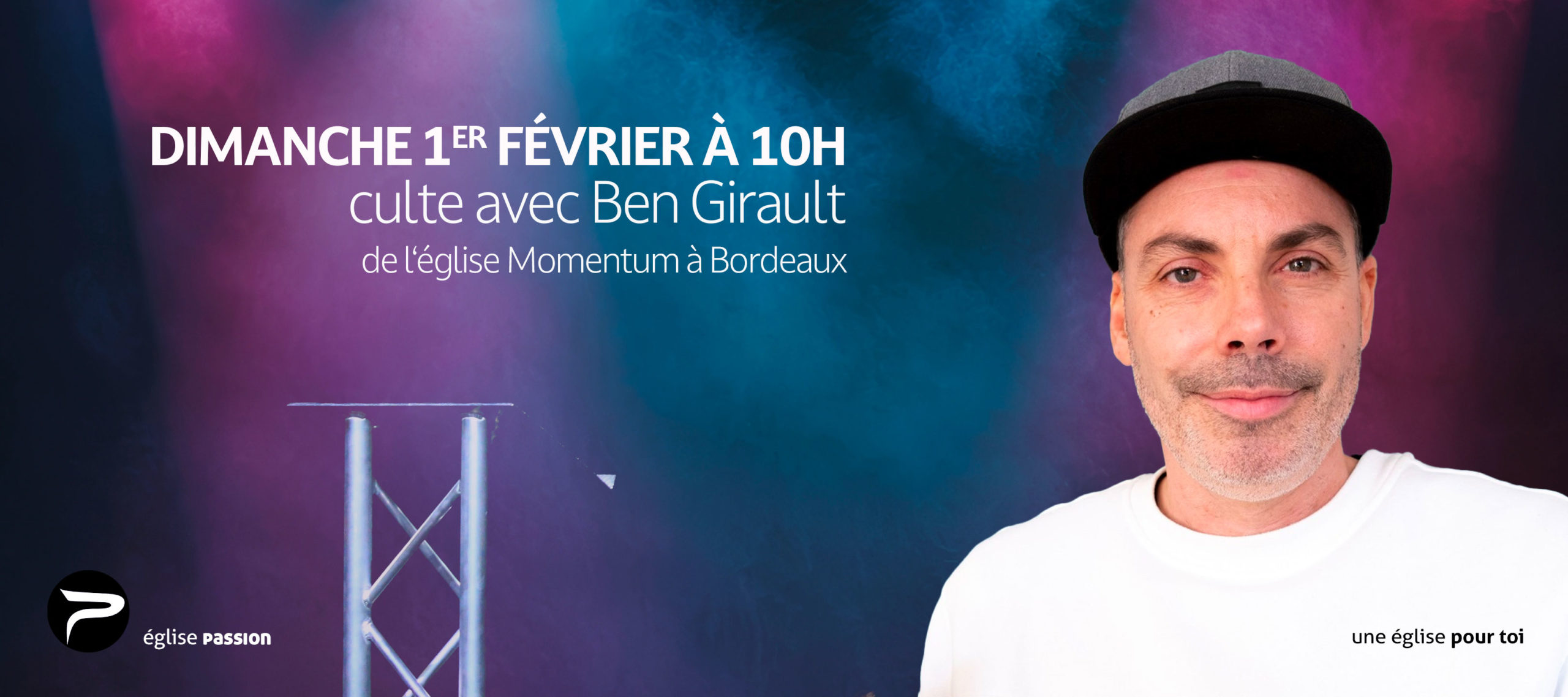 Ben Girault à l'église Passion Neuchâtel - 01.02.2026