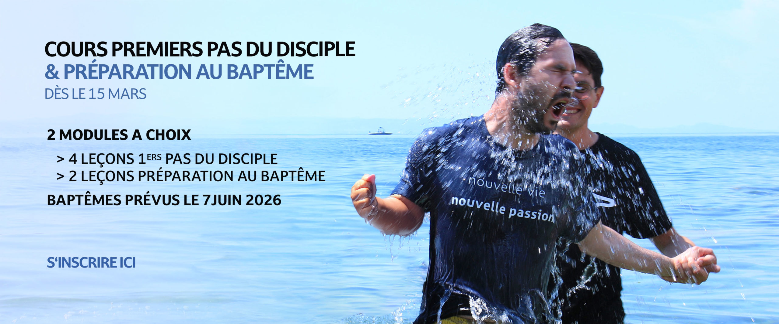 Cours disciples et baptemes 2026