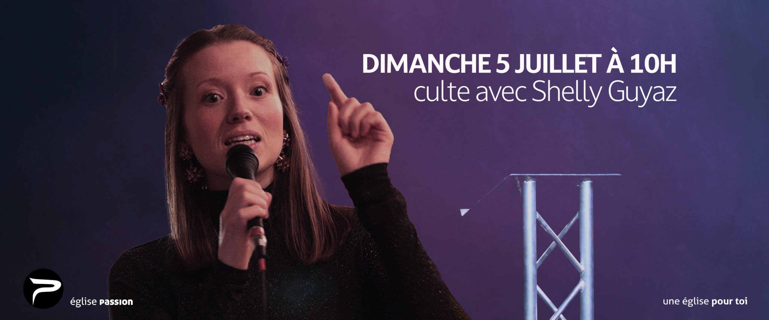 Culte dimanche 5 juillet 2026 à 10h avec Eléonore Egger à l'église Passion Neuchâtel