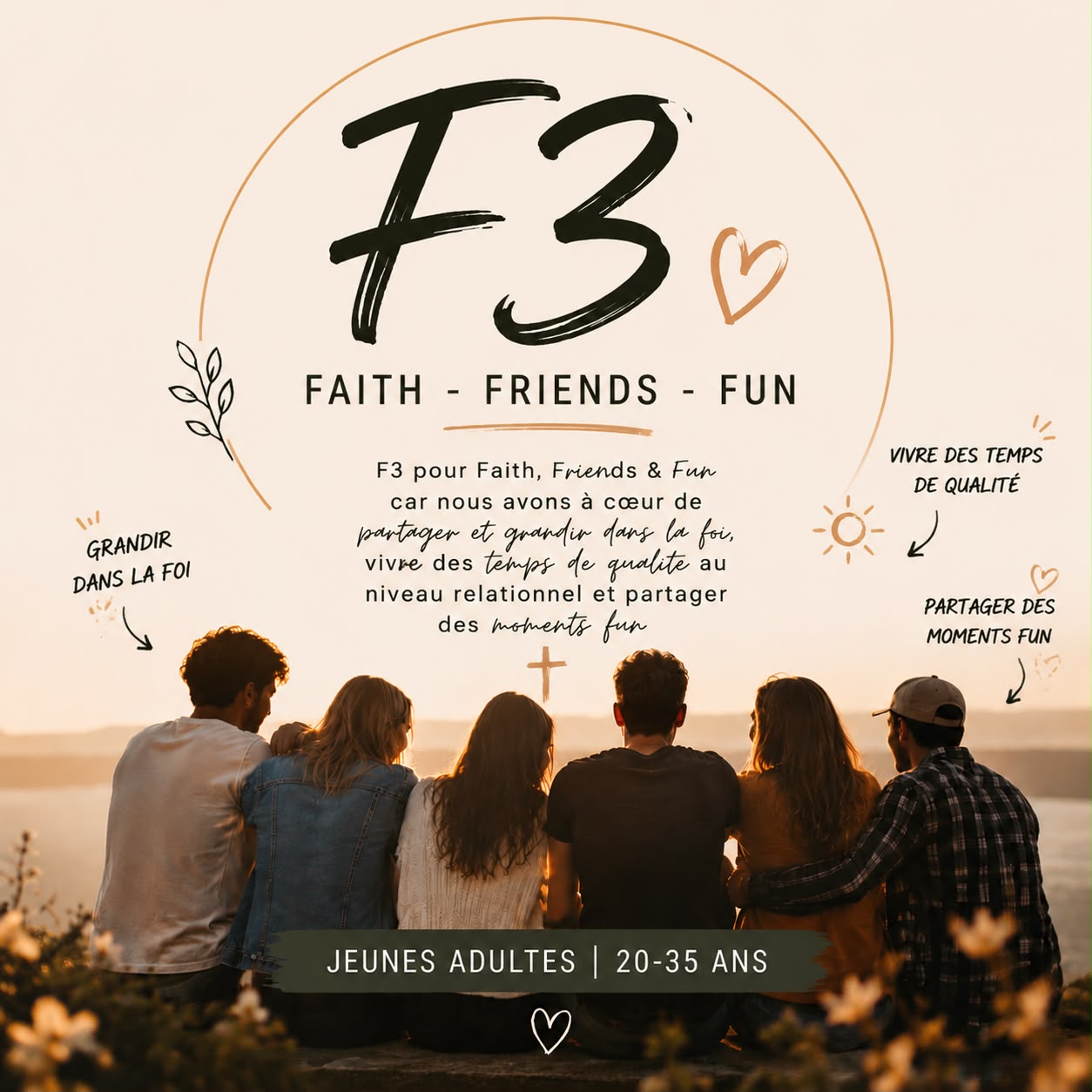 F3 groupe jeunes adultes 20-35 ans - église Passion